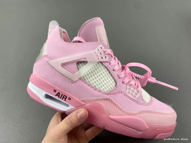 PINK OFF-WHITE JORDAN X 4 0629